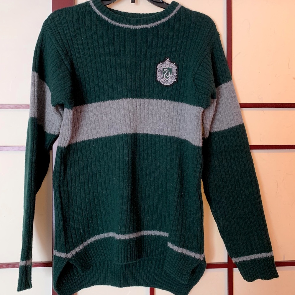Slytherin Quidditch Sweater from WB Studio Tour